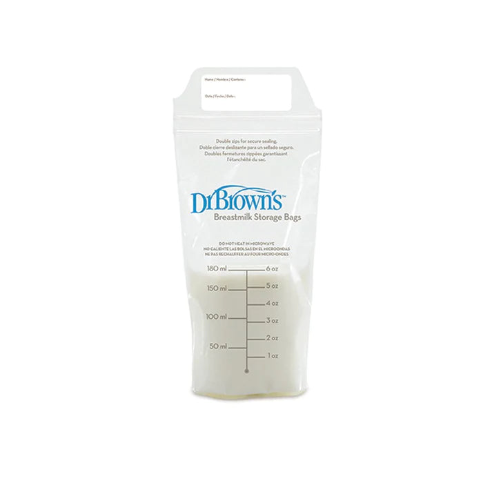 Bolsas para Almacenar Leche Materna 25 unidades Dr Browns
