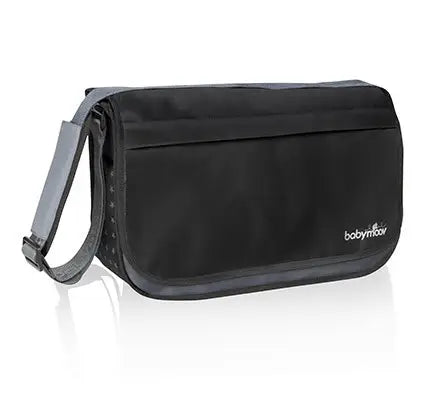 Bolso Pañalero Messenger Bag Negro Babymoov