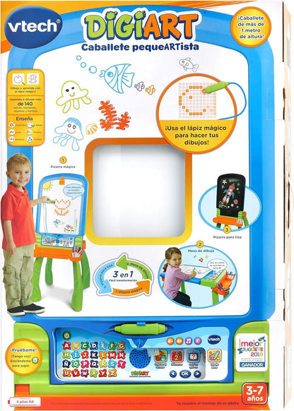 Caballete Pequeartista 3 En 1 - Digiart Vtech