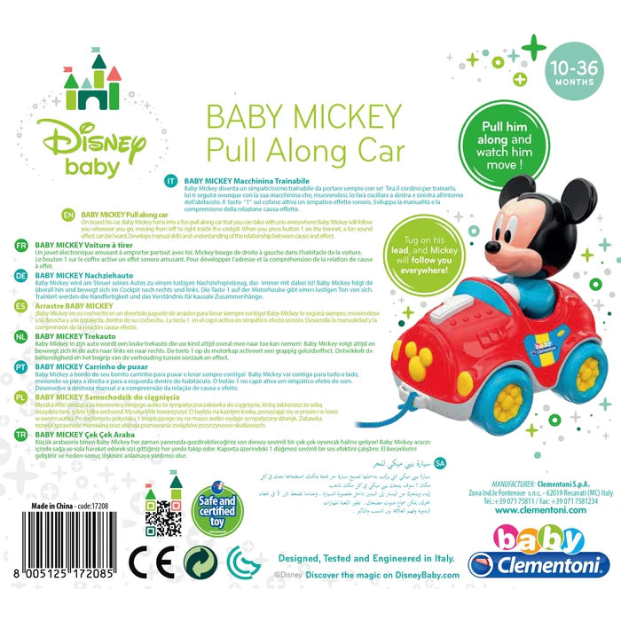 Baby Mickey Carro de Arrastre
