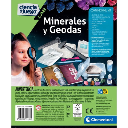Minerales y Geodas Clementoni