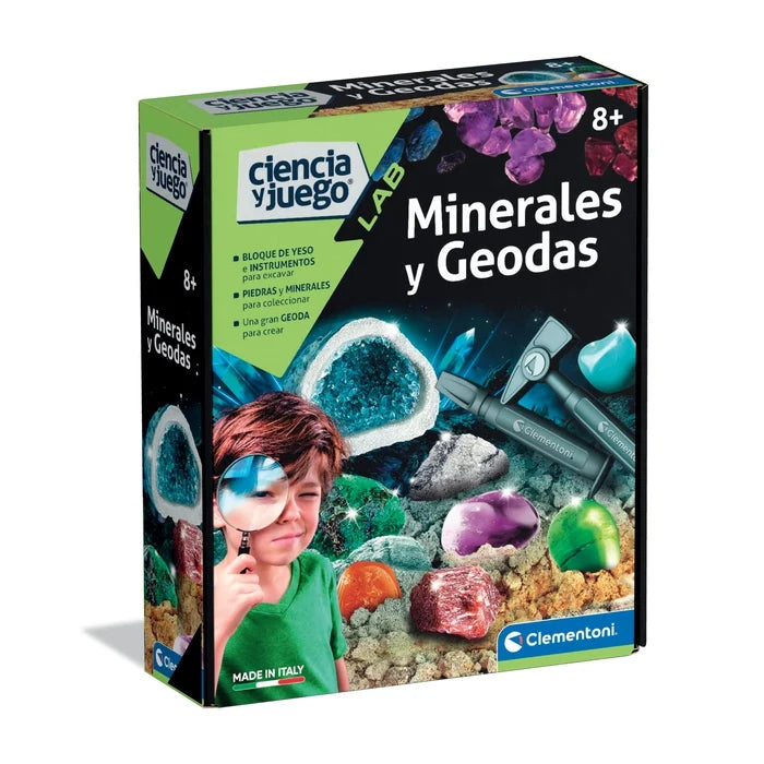 Minerales y Geodas Clementoni