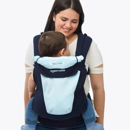 Mochila Ergonómica Azul con Celeste