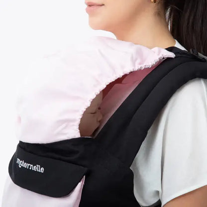 Mochila Ergonómica Negro Con Rosado