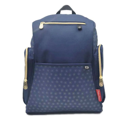 Mochila Pañalera Print Azul