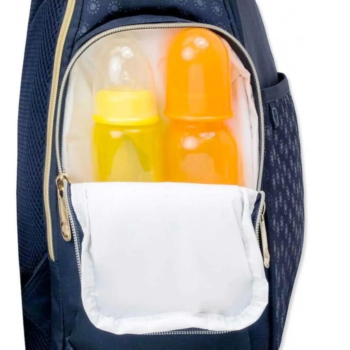 Mochila Pañalera Print Azul