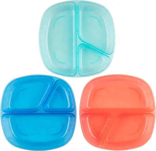 Platos con Divisiones Pack 3  Dr. Browns 