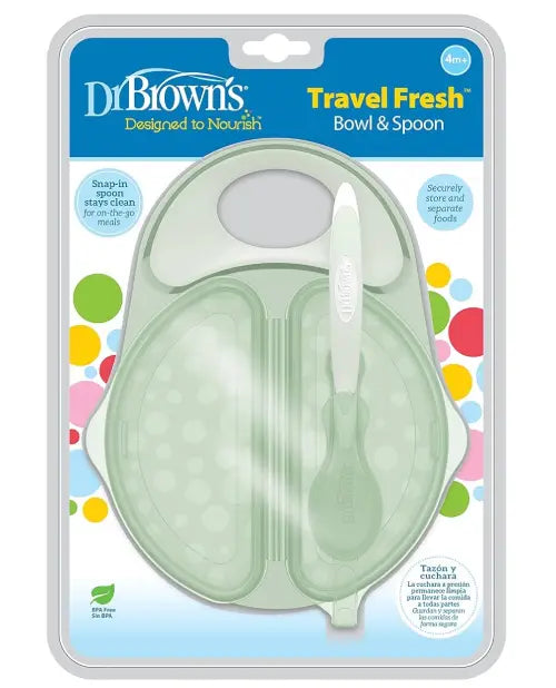 Plato y Cuchara Travel Fresh Dr. Browns