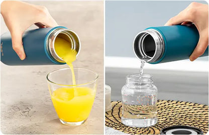 Termo De Acero Inoxidable Para Líquidos Azul