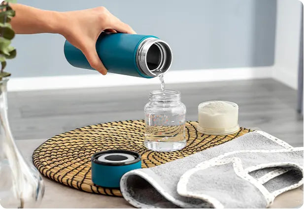 Termo De Acero Inoxidable Para Líquidos Azul