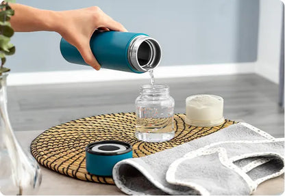 Termo De Acero Inoxidable Para Líquidos Azul