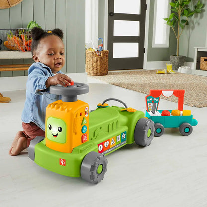 Correpasillos Tractor De Aprendizaje 4 En 1